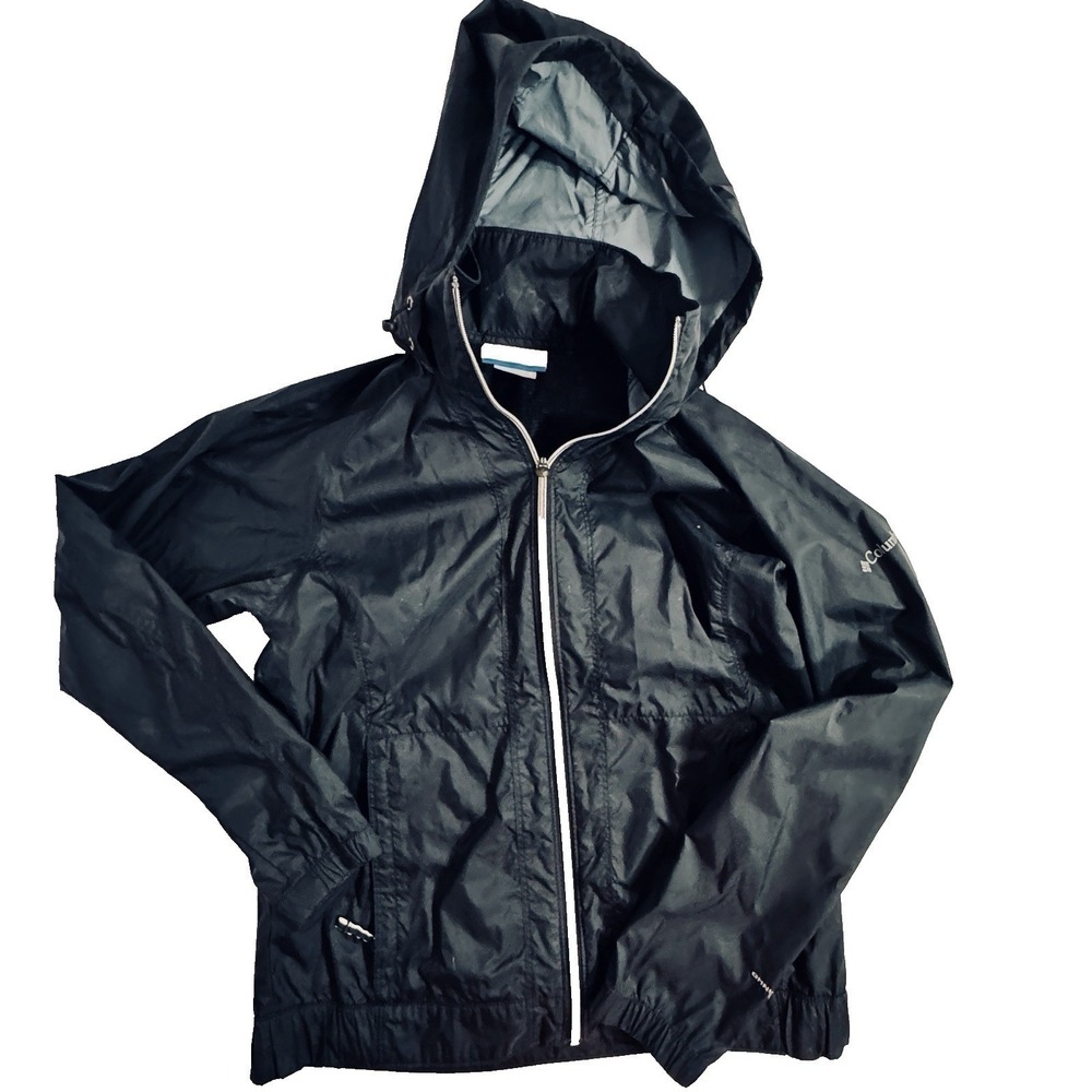 Columbia Windbreaker Medium Omni-Shield Full Zip Hooded‎ Jacket Breathable